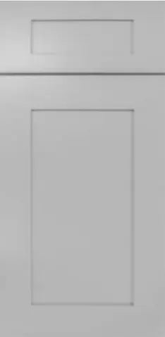 Dove Grey Shaker 12 Inch Wide 30 Inch Tall, Wall Decorative Door