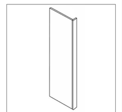 Eldridge Onyx 1-1/2 Inch X 36-Inch DeepPanel