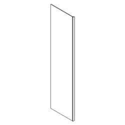 New Espresso Wall DECO Door PANE L11 3/4''W*41 5/8''H*3/4"THICK