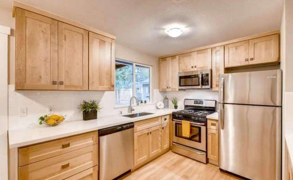 Unfinished Shaker 36 X 90 Four Door Pantry - Cabinets 4 Less  PANTRY Cabinets 4 Less 36 X 90 Four Door Pantry (Store description) 